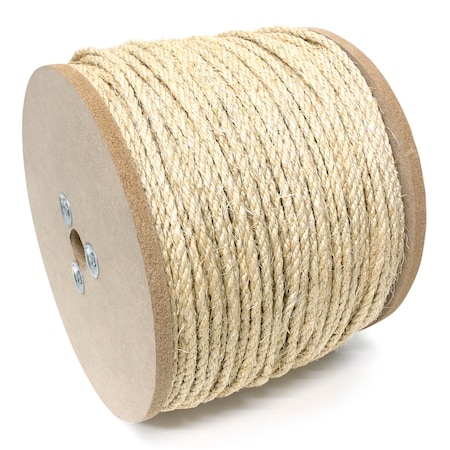 Kingcord 3/4 in. x 150 ft. Natural 3-Strand Twisted Sisal Rope 309731