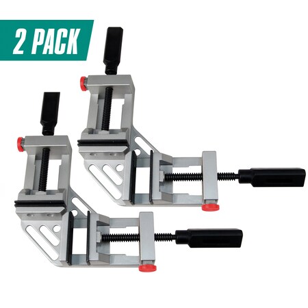 Wolfcraft Quick-Release 90-Degree Angle and Corner Clamp, PK2 3415406