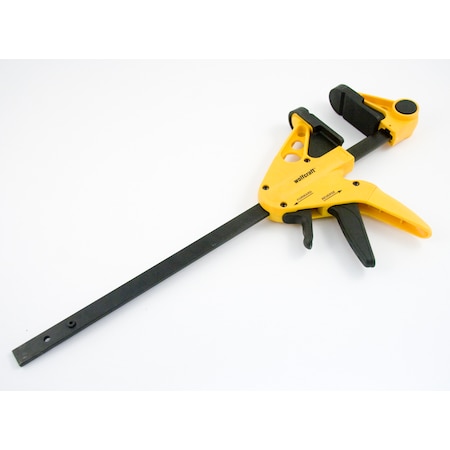 Wolfcraft Professional 12 in. One-Hand Bar Clamp and 20 in. Spreader 3448403
