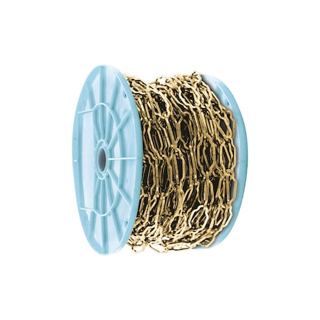 Kingchain 100 ft. Florentine Brass Decorative Chain 540642