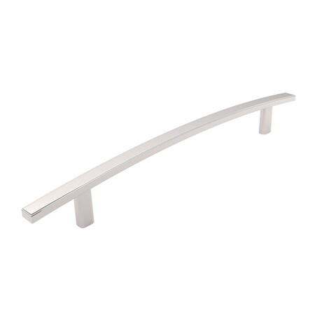 Richelieu Padova Collection 7 9/16-inch (192 mm) Polished Nickel Transitional Rectangular Cabinet Bar Pull BP650192180