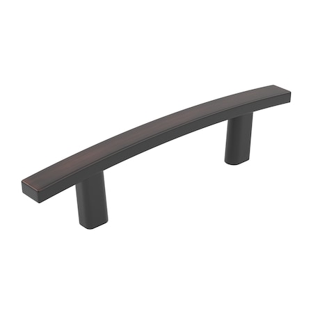 Richelieu 3-inch (76 mm) Brushed Oil-Rubbed Bronze Transitional Rectangular Cabinet Bar Pull BP65076BORB
