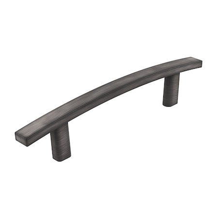 Richelieu Padova Collection 3 3/4-inch (96 mm) Antique Nickel Transitional Rectangular Cabinet Bar Pull BP65096143