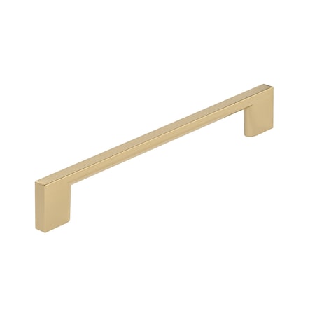 Richelieu 6 5/16 in (160 mm) Center-to-Center Champagne Bronze Contemporary Cabinet Pull BP8160160CHBRZ