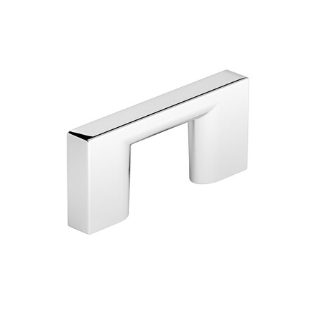 Richelieu 1 1/4 in (32 mm) Center-to-Center Chrome Contemporary Drawer Pull BP816032140