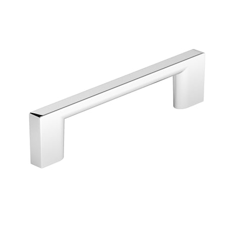 Richelieu 3 3/4 in (96 mm) Center-to-Center Chrome Contemporary Drawer Pull BP816096140