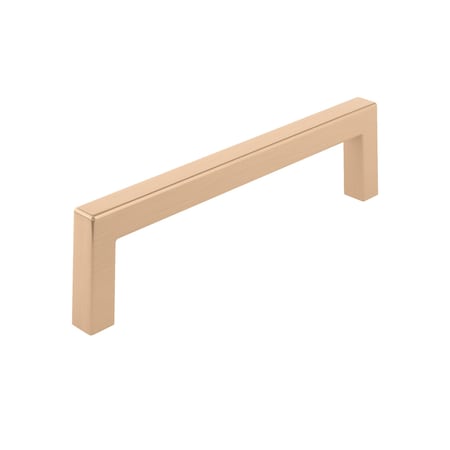 Richelieu Lambton Collection 5 1/16-inch (128 mm) Champagne Bronze Modern Rectangular Cabinet Pull BP873128CHBRZ