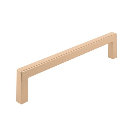 Richelieu Lambton Collection 6 5/16-inch (160 mm) Champagne Bronze Modern Rectangular Cabinet Pull BP873160CHBRZ