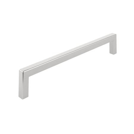 Richelieu Lambton Collection 7 9/16-inch (192 mm) Brushed Nickel Modern Rectangular Cabinet Pull BP873192195