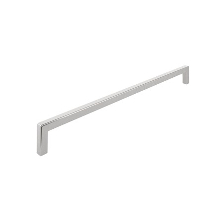 Richelieu Lambton Collection 12 5/8-inch (320 mm) Brushed Nickel Modern Rectangular Cabinet Pull BP873320195