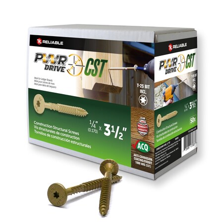 Richelieu 1/4 in., 3 1/2 in., 50 PK FTC17GO14312L
