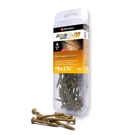 #9 x 1 3/4 in., 50 PK