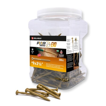 Richelieu #9 x 2 1/2 in., 300 PK FTSCD17T9212J