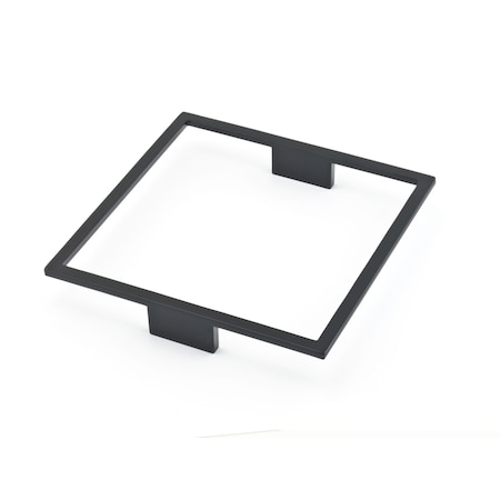 Richelieu 6 5/16 in (160 mm) Center-to-Center Matte Black Contemporary Cabinet Pull 1015160900