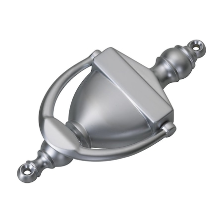 Richelieu 6 14inch 159 mm Door Knocker, Satin Chrome 103SCR