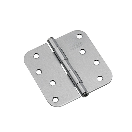 Richelieu 2Pack 4inch 102 mm Full Mortise Butt Hinge, Brushed Chrome 1822BCB