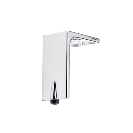 Richelieu Design Furniture Leg, 3 15/16 in (100 mm), Chrome, Adjustable 203100140