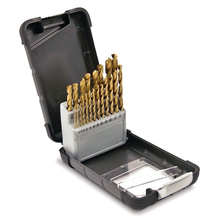 Richelieu (21-Piece) Titanium Nitride Coated Drill Bit Set 212011