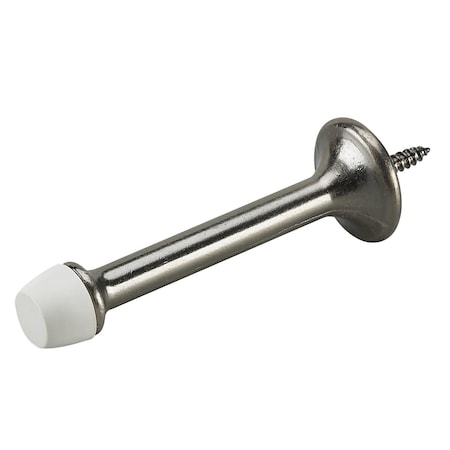 Richelieu 2Pack 3in 76 mm Rigid Door Stop, Antique Nickel 216ANV