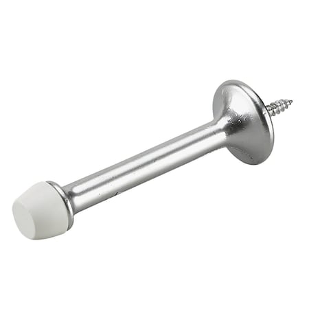Richelieu 2Pack 3in 76 mm Rigid Door Stop, Satin Chrome 216SCV