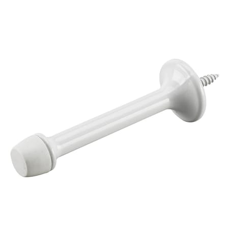 Richelieu 2Pack 3in 76 mm Rigid Door Stop, White 216WV