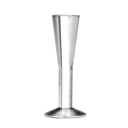 Richelieu Contemporary Furniture Leg, 5 1/2 in (140 mm), Chrome 22040140