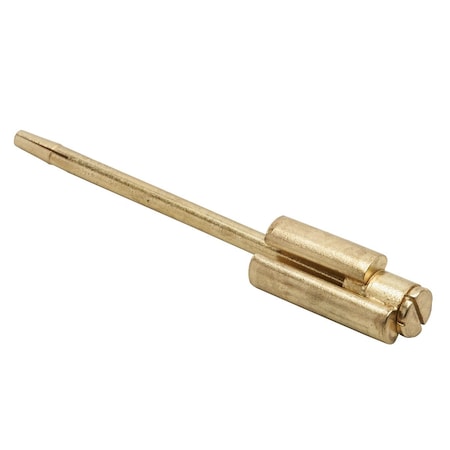 Richelieu 5inch 127 mm HeavyDuty Hinge Pin Door Stop, Polished Brass 221301272
