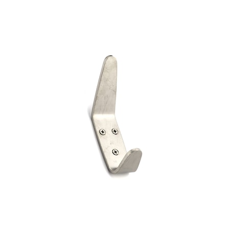 Onward 5 14inch 133 mm HeavyDuty Utility Metal Coat Hook, Satin Nickel Finish 2375SNV