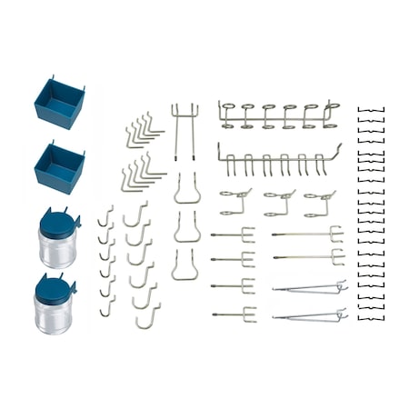 Onward Peg Hook Kit , Zinc, 43PK 23792BC