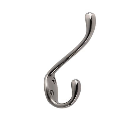 Onward 4 14inch 108 mm HeavyDuty Utility Metal Coat Hook, Antique Nickel Finish 237ANV
