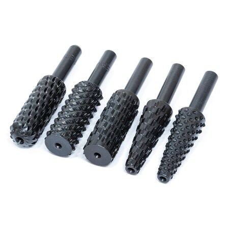 Richelieu (5-Piece) Rotary File, Rasp, and Countersink Set 2540405