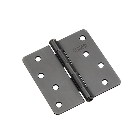 Richelieu 2Pack 4inch 102 mm Full Mortise Butt Hinge, OilRubbed Bronze 2822ORBB