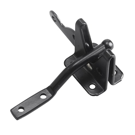 Onward 4 1316inch 123 mm Automatic Gate Latch, Black 301FBR