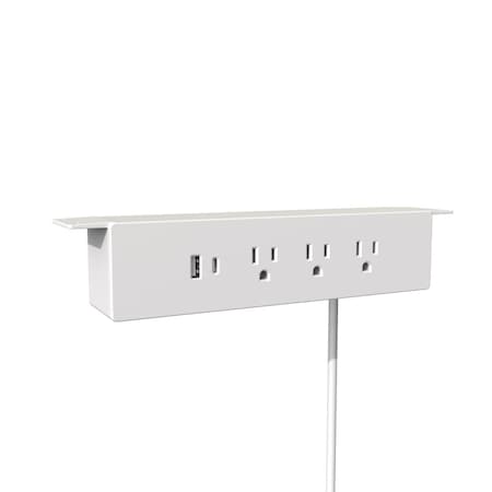 Richelieu Power Strip, USB, 3 Outlet(s) 1.8 m 3213030