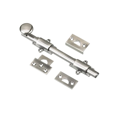 Onward 8inch 203 mm Surface Bolt, Antique Nickel 39208ANV