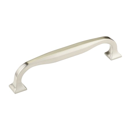 Richelieu 8 in (203 mm) Center-to-Center Brushed Nickel Transitional Cabinet Pull 392108195