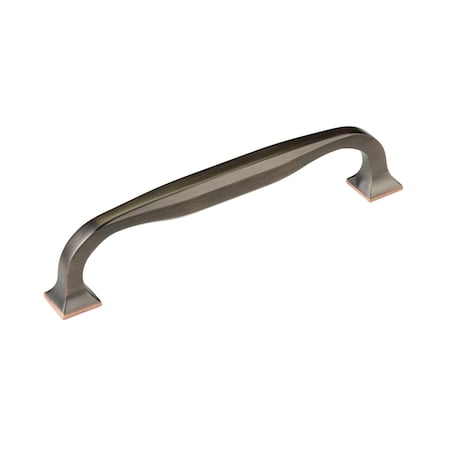 Richelieu 8 in (203 mm) Center-to-Center Brushed Oil-Rubbed Bronze Transitional Cabinet Pull Dorchester 392108BORB