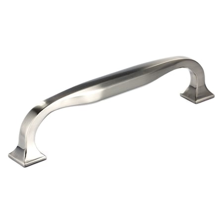 Richelieu 5 1/16 in (128 mm) Center-to-Center Brushed Nickel Transitional Cabinet Pull 3921128195
