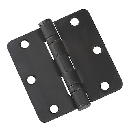 Richelieu 2Pack 3 12inch 89 mm Full Mortise Ball Bearing Butt Hinge, OilRubbed Bronze 42821ORBB