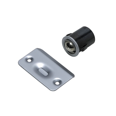 Onward Adjustable DriveIn Ball Catch, Brushed Chrome 5037BCV