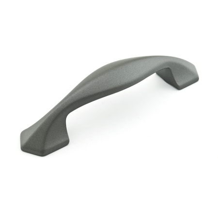 Richelieu 3 3/4 in (96 mm) Center-to-Center Graphite Transitional Drawer Pull 507896905