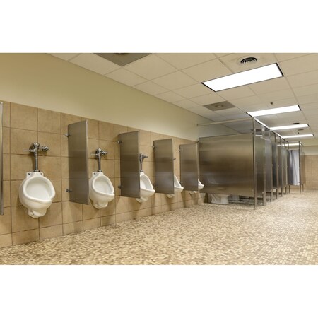 Richelieu 2 12inch 64 mm Strike and Keeper for Inswing Bathroom Partition Door, Chrome 51100140 ...