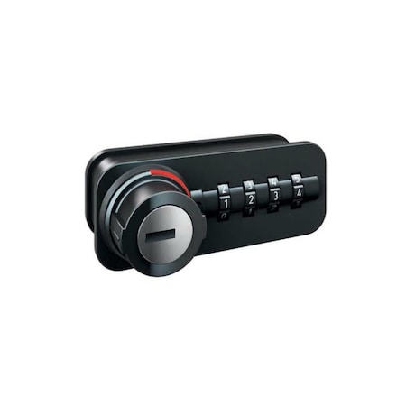 Richelieu Right Hand Free Code Combination Lock  Black 58021290