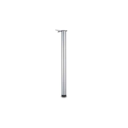 Richelieu Adjustable Table Leg, 34 1/4 in (870 mm), Chrome 615870140