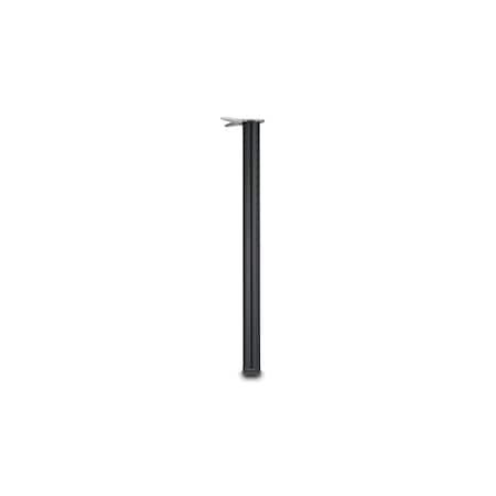 Richelieu Adjustable Table Leg, 34 1/4 in (870 mm), Black 61587090
