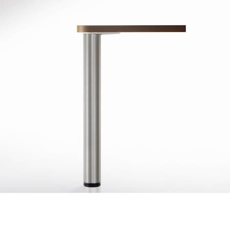 Richelieu Adjustable Table Leg, 28 in (710 mm), Brushed Nickel 620710175