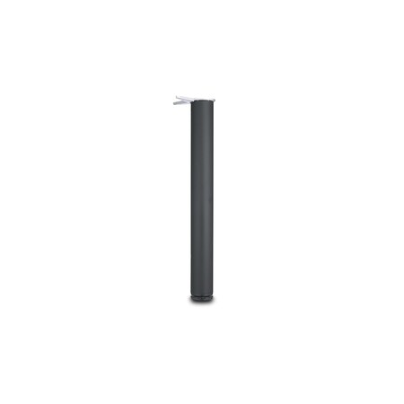 Richelieu Adjustable Table Leg, 28 in (710 mm), Matte Black 620710900