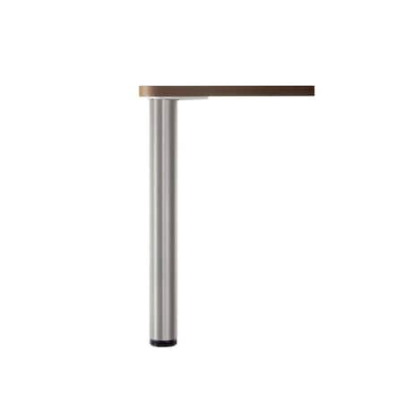 Richelieu Adjustable Table Leg, 34 1/4 in (870 mm), Chrome 620870140