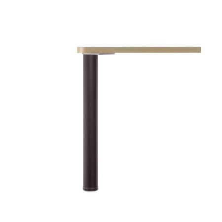 Richelieu Adjustable Table Leg, 34 1/4 in (870 mm), Black 620870900