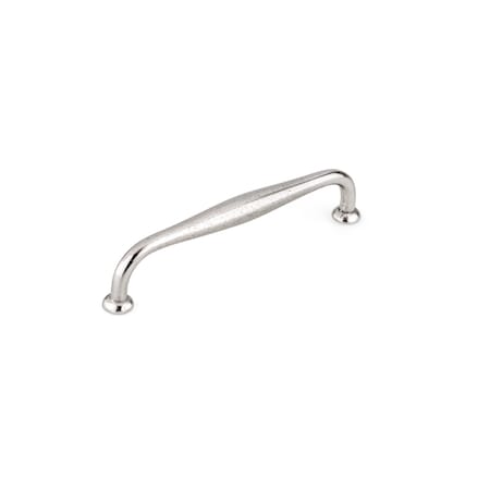 Richelieu 7 9/16 in (192 mm) Center-to-Center Newcastle Antique Polished Nickel Traditional Cabinet Pull 6565192186